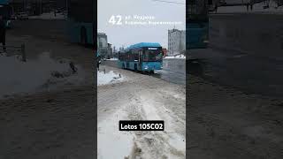 🚌 Lotos 105С02 🚌 Маршрут №42 🚌 #автобус