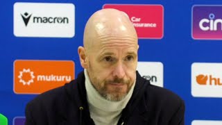 'Just one unlucky moment!' | Erik ten Hag after Palace come back to draw 1-1