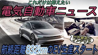 【最新情報】電気自動車ニュース【Lucidの最先端工場がついに完成 Airの量産まもなくスタート・フォルクスワーゲングループがテスラに挑む】《2020年12月4日~6日》