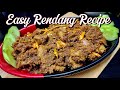 Meranaw Beef Rendang || Kusinerang Meranaw in Qatar #ASMR