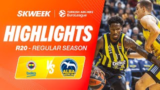 THE FOURTH QUARTER DECIDED ALL 🍿 ! - Fenerbahçe vs Alba Berlin - Highlights EuroLeague R20