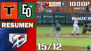 Resumen : Toros del Este vs Estrellas Orientales | Serie Regular Lidom 2024/2025 (15/12/2024)