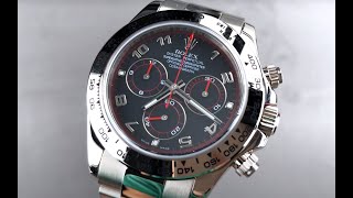 Rolex Daytona White Gold Full Bracelet 116509 Rolex Watch Review