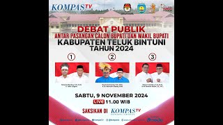 LIVE - Debat Publik Kedua Antar Pasangan Calon Bupati dan Wakil Bupati Teluk Bintuni 2024