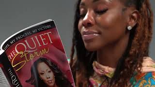 Book reading my book QUIET STORM at Pace High School for girls