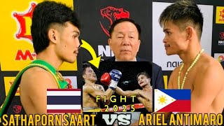 JAN 21 2025: Ariel Antimaro(PHILIPPINES) vs Sathaporn Saart(THAILAND) Highlights 2025 - KAWAWA LANG!