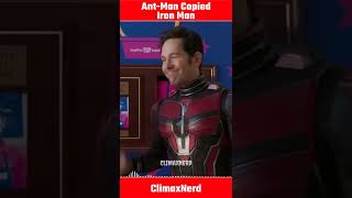 Ant-Man Copied Iron Man in Ant-Man And The Wasp: Quantumania? #shorts