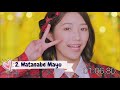 akb48 くちびるにbe my baby ソロ 集中上映時間ランキング 唇にbe my baby