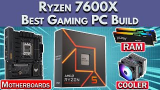 🛑 Finally CHEAP! 🛑 Best Ryzen 7600X Gaming PC Build - GPU, RAM Speed, Cooler & More!