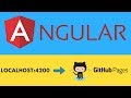 How to deploy Angular app on GitHub Pages