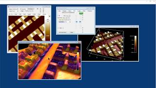 3D AFM Imaging - Overlaying Complimentary Data Sets