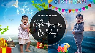 Happy Birthday Saira Bhanji ❤ || Save Date - 10.12.2022 || #birthday #cutebaby @AnantaMeherVlogs