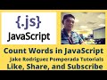 Word Count in JavaScript