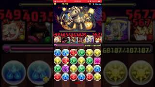 【パズドラ】エリス降臨 クリスマスサレーネ×煉獄 ソロ周回パーティ