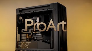 Time to go full ProArt with the new ProArt PA602 Chasis and ProArt 420 LC AIO: Build and Overview