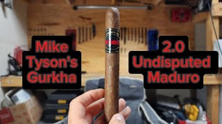 Mike Tyson's Cigar! Gurkha Tyson 2.0 Undisputed Maduro Review.