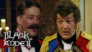 Stephen Fry in Blackadder: 2 Hysterical Scenes | Blackadder | BBC Comedy Greats