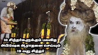 18 சித்தர்களுக்கும் பலவித அபிஷேக ஆராதனை செய்யும் 19  வது சித்தர் I மகாதேவமலை