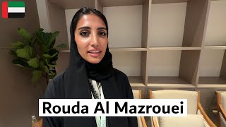 10.10.2024 Abu Dhabi Rouda Al Mazrouei (Cranleigh British International School) about Mental Health