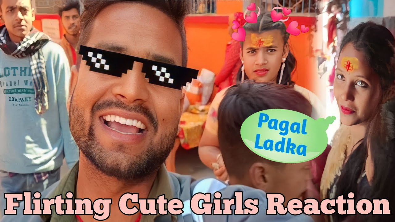 Flirting Cute Girls Reaction Valentine S Day Special Prank Youtube