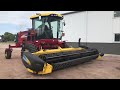 2009 new holland h8040 windrower