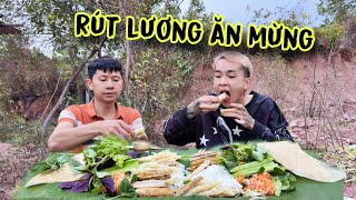 Làm Mâm Nem Lụi Nướng Chấm Sốt Mè , Ăn Mừng Rút Tiền Lương Youtube