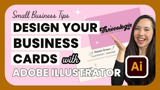 How to Design Business Cards in Adobe Illustrator!