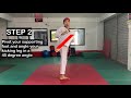 how to do a 45 kick in 3 easy steps l ox master l