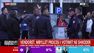 Vendoret, mbyllet procesi i votimit në Shkodër, raporton Enkel Xhangoli