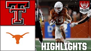 Texas Tech Red Raiders vs. Texas Longhorns |  Game Highlights