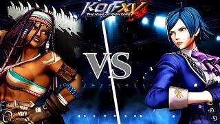 【KOF15】Darli vs Elisabeth  ダーリィ・ダガー vs エリザベス THE KING OF FIGHTERS 15 ザ・キング・オブ・ファイターズ 15