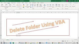 Delete Folder Using VBA