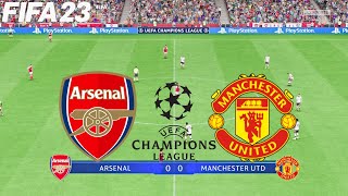 FIFA 23 | Arsenal vs Manchester United - Champions League UEFA - PS5 Full Gameplay