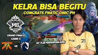 CONGRATS FNATIC ONIC PH!! NT TEAM LIQUID ID! *DIPERPANJANG | TLID VS FNOP | GAME 5 | M6 GRAND FINALS