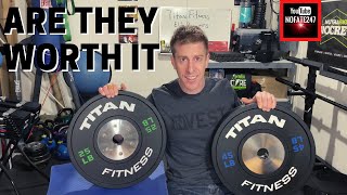Do You Need Elite Plates | Elite vs. Economy Bumper Plates | Titan Fitness Elite Bumper Plate Review