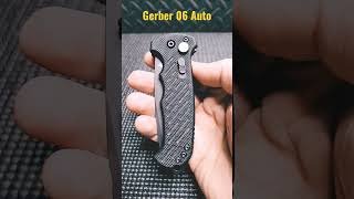 So excited! Gerber 06 Automatic Knife #switchblade #shorts #gerber