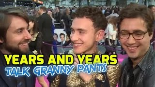 Bridget Jones's Baby premiere: Years and Years on wearing Bridget-Jones-style 'granny pants!'