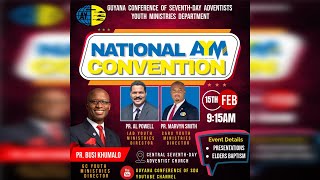 NATIONAL AYM CONVENTION || Guyana Conference of SDAs || February 15 2025