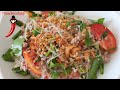 Yum Woon Sen Boran - authentic Thai Spicy Glass Noodle Salad