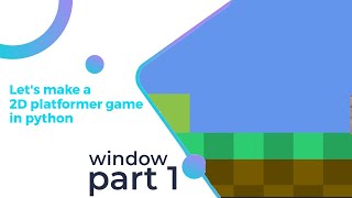 how to make a platformer game in python using arcade library part 1
