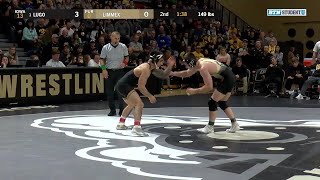 149 LBS: #1 Pat Lugo (Iowa) vs. Nate Limmex (Purdue) | 2020 B1G Wrestling