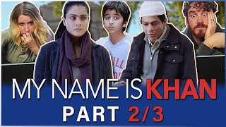 MY NAME IS KHAN Movie Reaction Part 2/3! | Shah Rukh Khan | Kajol | Karan Johar