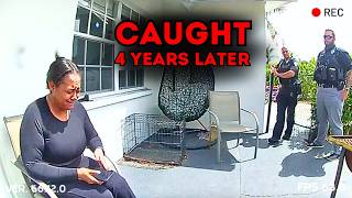 The Moment She Realized She'd Been Caught | Covid-19 Unemployment FRAUD Arrest Footage