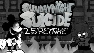 Really Happy | Sunday Night Suicide 2.5 RETAKE Update █  FNF