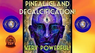 Pineal Gland Decalcifier Meditation Music! Fluoride Detox! (Caution) Only Listen When Ready