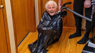 Grandma Got Trapped In A Trash Bag! | Ross Smith