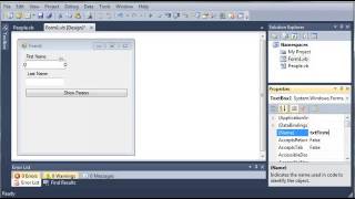 Visual Basic Tutorial 103 Accessing Classes in Namespace