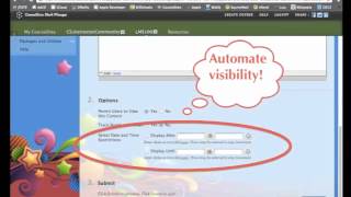 Creating content folders on COURSEsites by Blackboard