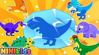 Which dinosaur was trapped in ice? | Rescue Dinosaur | T Rex? pteranodon? | Word Play Kids |NINIkids