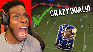 Jimmy Bamson Scores The World’s BEST GOAL! - FIFA 21 CAREER MODE #21